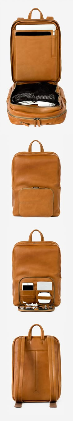 take a look at this leather backpack with wifi, location tracking and lots of organization Backpack Design Ideas, Leather Inspiration, Backpack Design, Location Tracking, Backpack Laptop, Backpack Bag, Women's Handbags, Jewelry Women