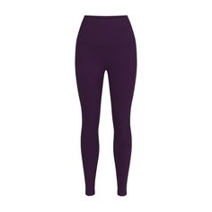 Super high rise, super supportive, super quick drying, super dope. Made from LOF's own Super Moves Fabric, created for super people up to super sweaty things. Plays well with others, these leggings pair well with all LOF bikini tops and Super Moves tops. Purple Functional Running Activewear, Purple Stretch Activewear For Running, Purple Sporty Leggings For Pilates, Purple High Stretch Sporty Leggings, Sporty Purple Tights For Pilates, Sporty Purple Leggings For Pilates, Purple Athleisure Yoga Pants For Running, Purple Stretch Athleisure Leggings, Purple Micro-elastic Activewear For Workout