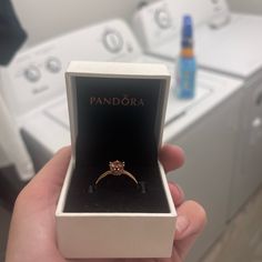 Never Worn, Very Cute Rose Gold Color Crown Ring Rose Gold Flower Ring With Prong Setting As Gift, Jewelry Pandora, Pandora Pink, Cute Rose, Crown Ring, Ring Color, Rose Gold Color, Pandora Jewelry, Womens Jewelry Rings