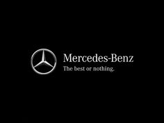 mercedes benz logo on a black background