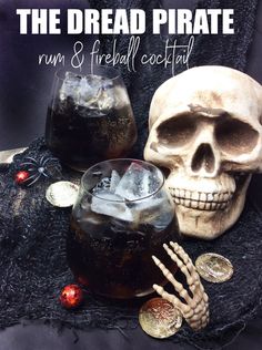 Pirate Rum, Fireball Cocktails, Pirate Drinks, Captain Morgan Spiced Rum, Coconut Rum Drinks, Cocoa Cola, Talk Like A Pirate Day, Fireball Whiskey, Coctails Recipes