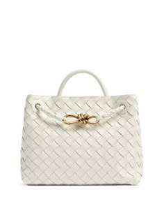 Bottega Veneta Small Andiamo Shoulder Bag Bottega Veneta Handbag, Bv Bag, Bottega Veneta Bags, Looks Chic, Small Shoulder Bag, White Bag, Small Bags, Bottega Veneta, Wallets For Women