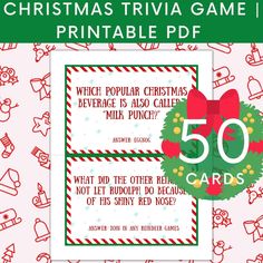 christmas trivia game printable for kids