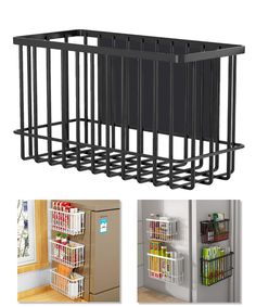 an image of kitchen storage rack for refrigerators