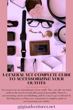 A General Yet Complete Guide to Accessorizing Your Outfits Diy Haircare, Accessorizing Outfits, Diy Hair Masks, High Fashion Looks, Diy Skincare, Makeup Reviews, Basic Outfits, Diy Face Mask, Diy Hairstyles