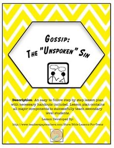 a yellow and white poster with the words gosling the unspeaker's sin