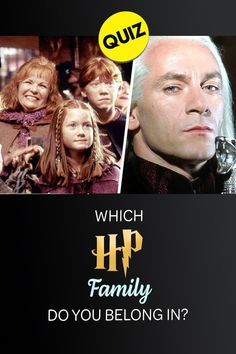 the movie poster for which hp family do you belong in? is shown above it