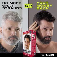 Get rid of gray hair quickly and easily with Reactiv Color Semi-Permanent Hair Dye by Menfirst. Our ammonia-free formula guarantees the desired result without damaging your hair. With advanced technology, this hair color product penetrates deep into the hair fibers, delivering rich and natural-looking color that lasts up to 6 weeks. The color fades gradually and naturally, ensuring no noticeable roots. Conveniently use it at home for a hassle-free application. Reactiv Color is perfect for both s Hair Dye For Men, Cover Gray Hair, Dyed Hair Men, Semi Permanent Hair Dye, Accent Chair Bedroom, Covering Gray Hair, Beard Wash, Men Hair Color, Gray Coverage