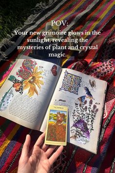 You turn to your new grimoire for guidance, its pages rich with magic. Seasonal Witchcraft, Sun Witch, Witchy Journal, Witchcraft Diy, Eclectic Witchcraft