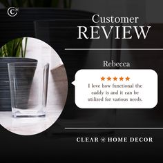 the customer review is shown with three glasses