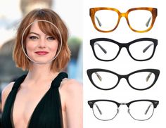 Eyeglasses For Round Face, Womens Prescription Glasses, Eyewear Trends, Cool Glasses