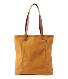 #LLBean: Leather-Handle Essential Tote Bag Canvas Leather Bag, Canvas Purse, Market Tote, Tote Bag Leather, Travel Tote, Nice Leather, Leather Handles, Everyday Bag, Ll Bean