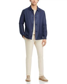 The Men's Store at Bloomingdale's - Melange Twill Chore Jacket - 100% Exclusive Pick Up, In Store