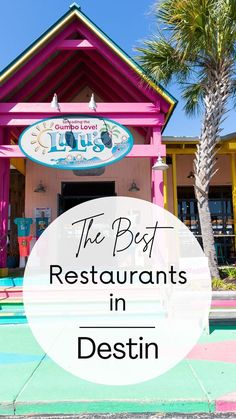 the best restaurants in destin, florida