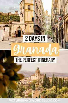 two days in guadalajara, the perfect itinerary with text overlay that reads 2 days in guadalajara