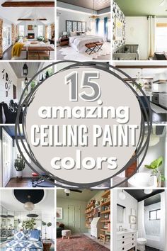 the top 15 amazing ceiling paint colors for your home or office, including white walls and floors