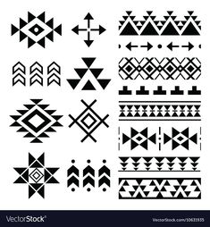 Navajo Print, Navajo Pattern, Jar Kitchen, Aztec Art, Native Design, Pola Sulam