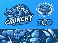 the logo for crunchy goodness, a team that is looking to make it into an upcoming