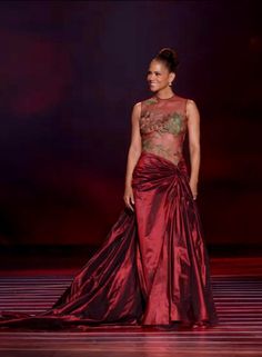 45th Anniversary, Halle Berry, Elie Saab, Halle, Berry, Fashion Show, How To Wear