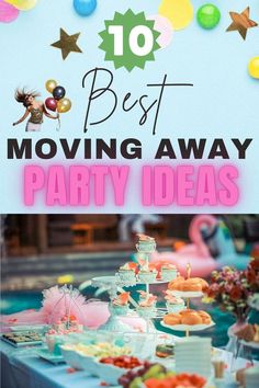 Moving Theme Party, Friend Farewell Party, See You Later Party Ideas, Farewell Summer Party, Fun Farewell Party Ideas, Farewell Party Ideas For Friends, Good Bye Party Ideas Friend, Moving Out Party