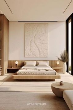 #Bedroom #BedroomDecor #BedroomDesign #loveleyo #BedroomStyle #BedroomInspiration #BedroomGoals #BedroomIdeas #BedroomMakeover #ModernBedroom #LuxuryBedroom #CozyBedroom #BedroomDetails #BedroomStyling Modern Villa Bedroom Design, Resort Inspired Bedroom, Four Seasons Bedroom, Beige Color Bedroom Ideas, Masterbedroom Neutral Luxury, Japandi Interior Bedroom, Luxury Small Bedroom Design, Grey Beige Bedroom, Large Bedroom Design