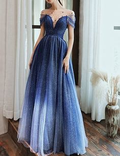 Princess Prom Dresses, Banquet Dresses, Blue Evening Dresses, فستان سهرة, Prom Dresses Online, Tulle Prom Dress, Prom Dresses Blue, Cheap Prom Dresses, Formal Dresses Prom