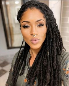 Natural Hair Movement, Afro Natural, Faux Locs Hairstyles, Natural Afro Hairstyles, Goddess Locs, Hair Solutions