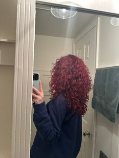 Wine Red Hair, Wine Hair, Cherry Hair, Dyed Red Hair