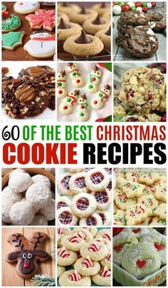 the best christmas cookie recipes and desserts to bake, bake or bake