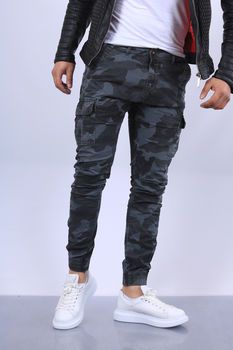 Jeans pas cher pour homme - jeans homme déchiré Parachute Pants