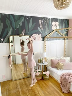 Ballerina Decor Bedroom, Girls Ballerina Bedroom, Ballet At Home