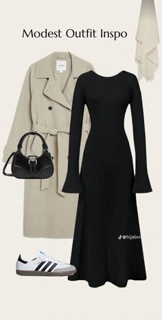 K Drama Inspired Outfits, Long Dress With Blazer Outfit, Work Outfits Women Dress, Modesty Fashion Christian, Dress Outfits For Winter, Classy Women Outfits, Trendy Modest Outfits, Modest Girly Outfits