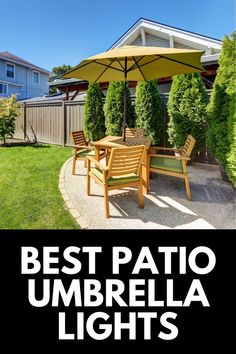 the best patio umbrella lights for your backyard or yard in just under $ 10, 000