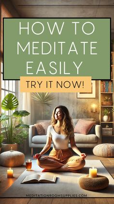 easy meditation tips for beginners to find inner peace