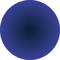 an image of a blue ball that looks like it is in the middle of a circle