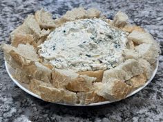 Laura Legge Spinach Cob Loaf, First Bread Recipe, Cob Loaf Dip, Artichoke Spinach Dip, Bread Bowl Dip, Beginners Bread Recipe, Cob Loaf, Bread Bowl Recipe, Onion Dip Recipe