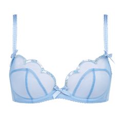 Demi-cup bra AGENT PROVOCATEUR Lorna Party Pastel Bra, Grown Woman Era, Dressy Hats, Zodiac Sign Fashion, Lux Fashion, Iridescent Black, Demi Cup Bra, Pretty Bras, Demi Cup