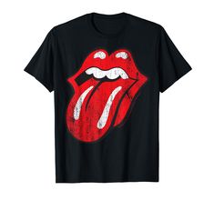 PRICES MAY VARY. Official Licensed Bravado Official Artist Merchandise Lightweight, Classic fit, Double-needle sleeve and bottom hem Stone Store, Lips Shirt, Universal Music Group, Band Merch, Free Amazon Products, Christmas T Shirt, Fit Ideas, Personalized Shirts, Rolling Stones