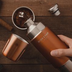 The Firelight 750 Flask is a 3-piece bar set designed to be shared. It includes two 6-Shooter Tumblers and a 750ml Vacuum Insulated Flask - enough to fit an entire bottle of your favorite spirit or cocktail. Vacuum Insulated 750ml Flask • Volume: 25.4 fl.oz (750ml) - 1 full bottle• Vacuum Insulation for 24-hr Temperature Control• Wide mouth opening, no funnel Required• No-Drip-Lip for a clean pour every time, guaranteed 6-Shooter Tumblers • Volume Ea.: 11 fl.oz (325ml)• 6-Shooter grooves for a N Camper Hacks, Clean Technology, Wide Mouth, Bar Set, Temperature Control, Set Design, Flask, 3 Piece, Tumbler