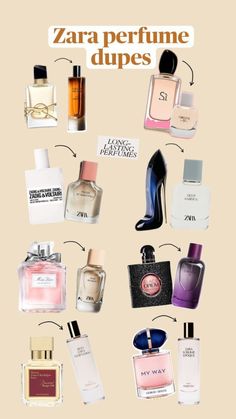 #dups #parfums #zara #repost #abonnetoi Where To Spray Perfume, Smile Makeup, Long Lasting Perfume