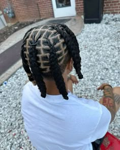 Short Loc Style For Men, Dread Hair Styles Men, Black Dread Hairstyles, Loc Braid Styles For Men, Dreads Styles For Men Braids, Dread Hairstyles Braids, Men Loc Hairstyles Dreads, Plaits Locs Men, Hairstyles For Men With Dreads