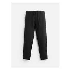 Slim fit pants made of linen and cotton blend fabric. Adjustable elastic drawstring waistband. Front pockets and back welt pockets. Front zip and button closure. Cotton Pants Men, Cotton Linen Trousers, Cotton Linen Pants, Zara Outfit, Crochet Coat, Slim Fit Trousers, Slim Fit Pants, Fit Pants, Cotton Pants