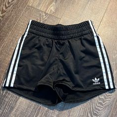 Adidas Shorts Bnwot Size Xs Adidas Athletic Shorts For Streetwear, Streetwear Shorts With Three Stripes, Adidas Shorts For Spring Streetwear, Adidas Spring Streetwear Shorts, Casual Adidas Shorts For Streetwear, Casual Black Athletic Shorts With Three Stripes, Stretch Three Stripes Shorts, Sporty Adidas Shorts, Black Three Stripes Shorts For Streetwear