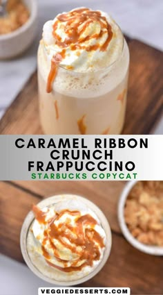 caramel ribbon crunch frappuccino starbucks copy