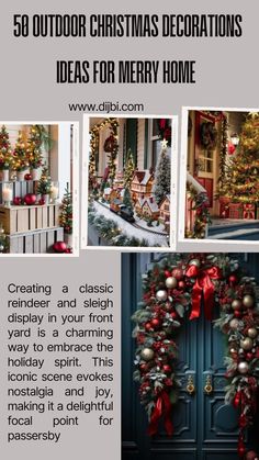 Outdoor Decoration Ideas, Skirts Ideas, Outdoor Christmas Decoration Ideas, Wicked Tattoos, Christmas Outfit Ideas, Trendy Christmas Outfits, Reindeer And Sleigh, Christmas Decoration Ideas, Makeup Mistakes