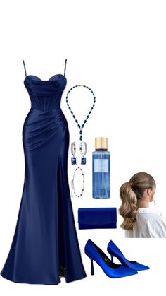 #blue #outfit Blue Outfit, Blue