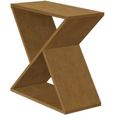 a wooden object that looks like an x - shaped object with one section cut out