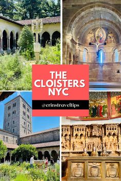 Cloister Gardens, Cloisters altarpiece, the cloisters nyc exterior, the met cloisters medival art Museum Nyc, Museum History, Upper Manhattan, Nyc Travel Guide, Museums In Nyc, Nyc Guide, East Coast Usa