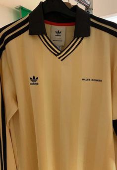 Wales Bonner Adidas, Adidas Wales Bonner, Adidas Collaboration, Football Jersey Outfit, Adidas Retro, Retro Football Shirts, Football Fashion, Adidas Vintage, Wales Bonner