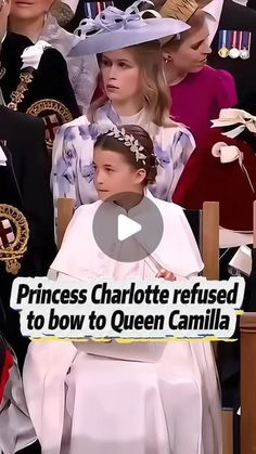 princess charlotte refuse to bow to queen camila in the royal family's speech